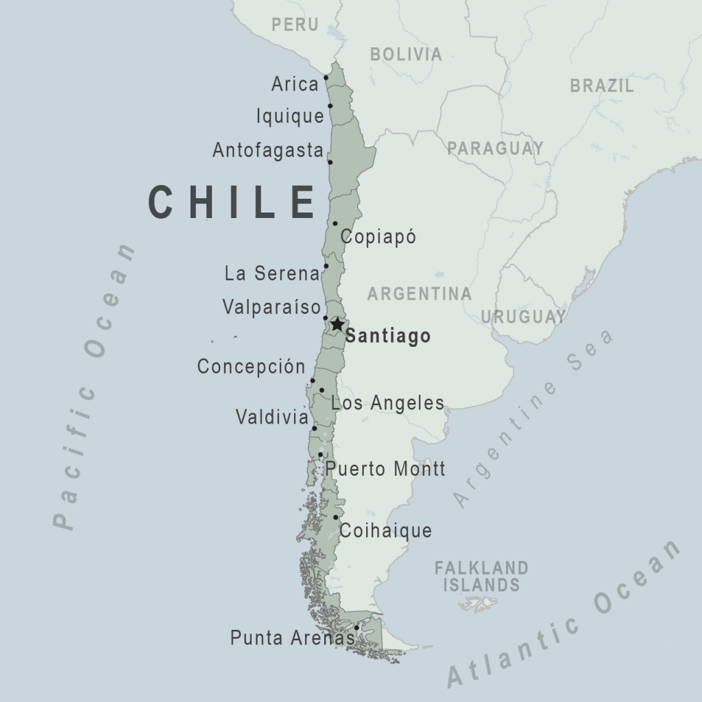 Chuyển phát nhanh đi Chile thế nào? giá cước bao nhiêu?