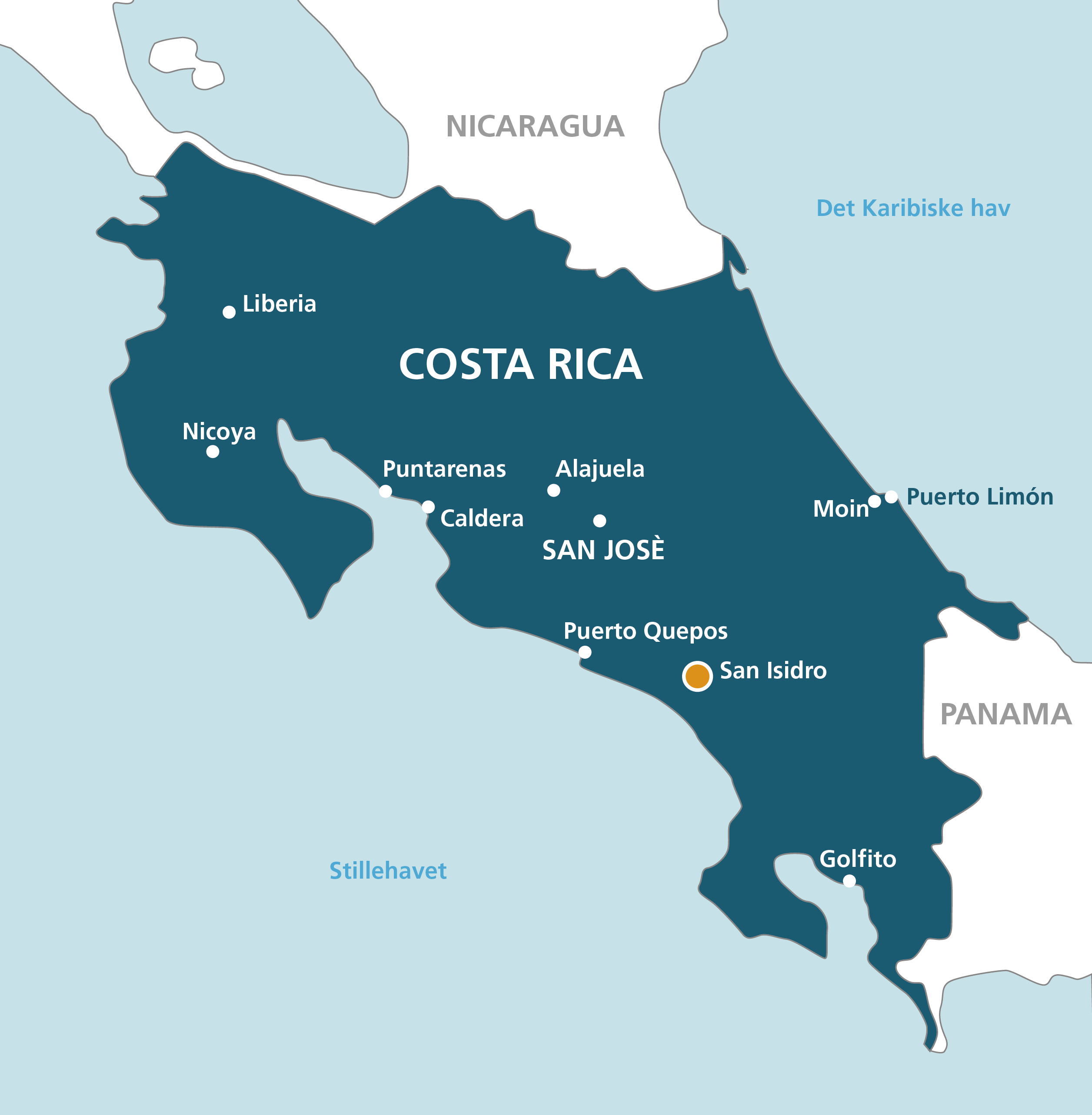 Vận chuyển hàng hóa đi Costa Rica an toàn, ưu đãi cao